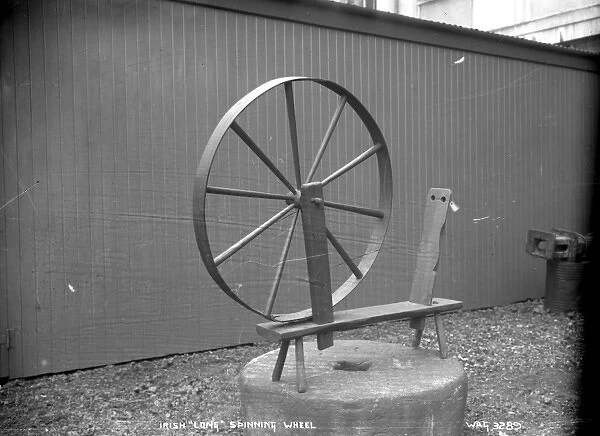 Irish Long Spinning Wheel