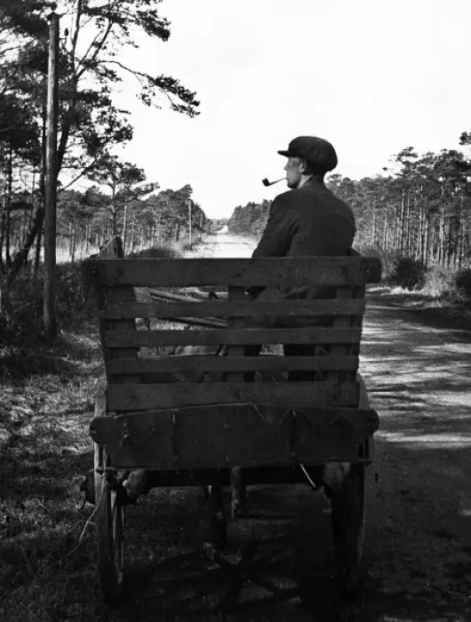 Framed Print : Irish Man on a Cart Framed Print : Irish Man on a Cart