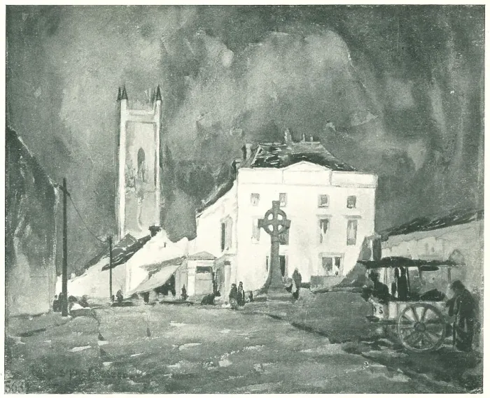 Framed Print : An Irish Village Framed Print : An Irish Village