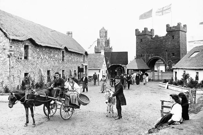 Framed Print : The Irish Village, The Franco-British Exhibition Framed Print : The Irish Village, The Franco-British Exhibition