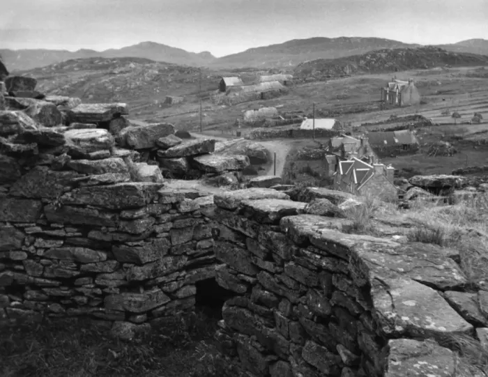 Framed Print : Iron Age Houses Framed Print : Iron Age Houses