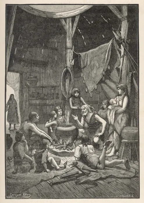 Framed Print : Iron Age Story Telling Framed Print : Iron Age Story Telling