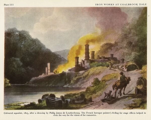Iron works at Coalbrook Dale