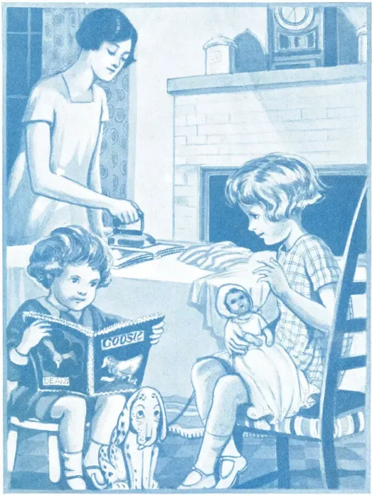 Framed Print : Ironing a Rag Book Framed Print : Ironing a Rag Book