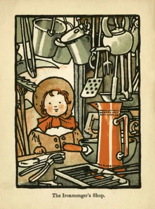 Framed Print : The Ironmongers Shop Framed Print : The Ironmongers Shop