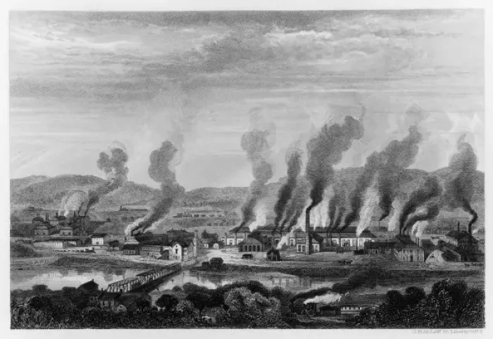 Framed Print : US / IRONWORKS / 1876 Framed Print : US / IRONWORKS / 1876