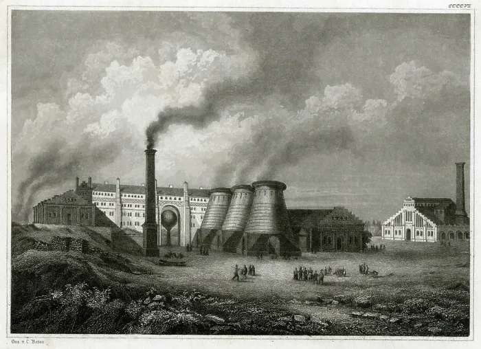 Framed Print : Ironworks - Schlesien Framed Print : Ironworks - Schlesien