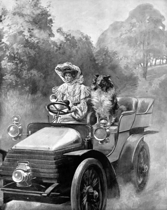 Framed Print : An Irresponsible chauffeur Framed Print : An Irresponsible chauffeur
