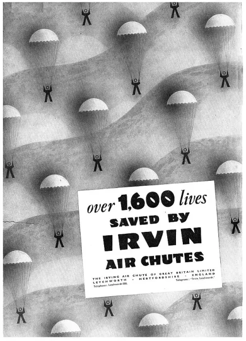 Framed Print : Irvin Air Chutes - Parachutes Framed Print : Irvin Air Chutes - Parachutes