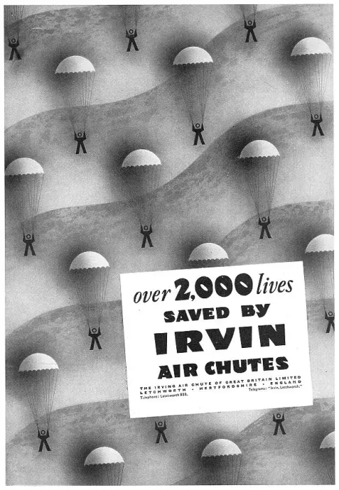 Framed Print : Irvin Parachutes Framed Print : Irvin Parachutes