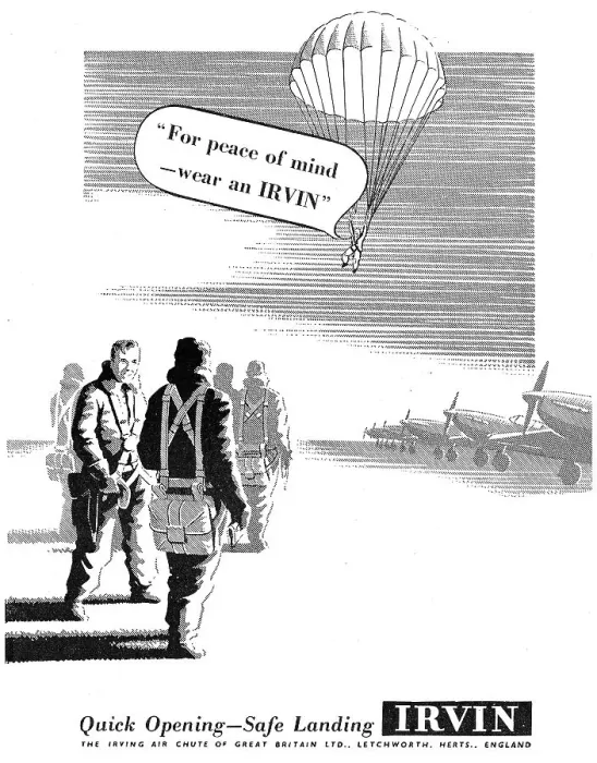 Framed Print : Irvin Parachutes Framed Print : Irvin Parachutes