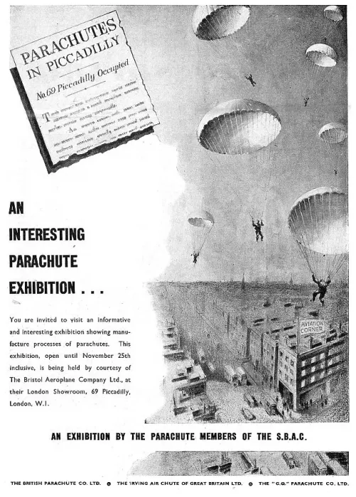 Framed Print : Irvin Parachutes Framed Print : Irvin Parachutes