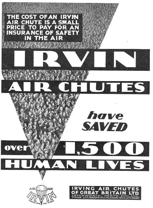 Framed Print : Irvin Parachutes: Air Chute Framed Print : Irvin Parachutes: Air Chute