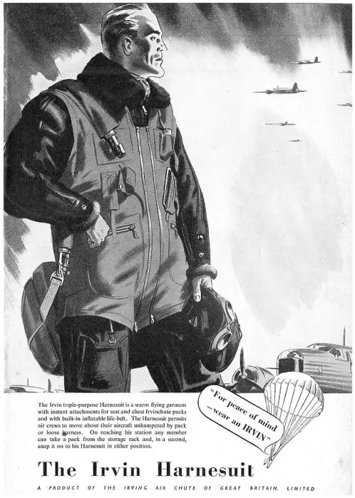 Framed Print : Irvin Parachutes - Harnesuit Framed Print : Irvin Parachutes - Harnesuit