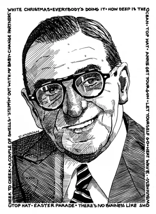 Framed Print : Irving Berlin