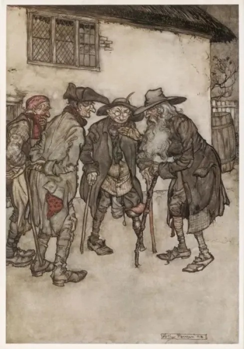 Framed Print : Irving / Rip Van Winkle Framed Print : Irving / Rip Van Winkle