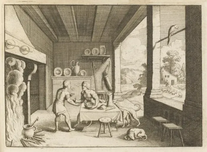 Framed Print : Isaac and Esau Framed Print : Isaac and Esau