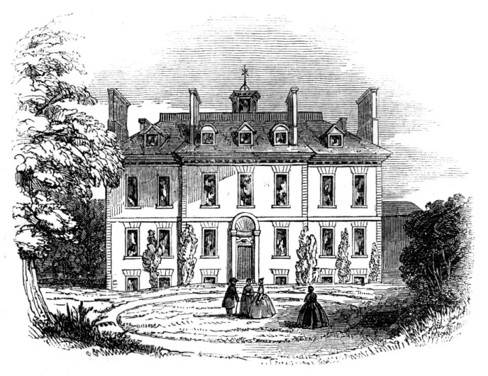 Framed Print : Isaac Watts - Abney house Framed Print : Isaac Watts - Abney house