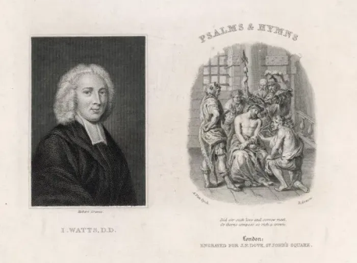 Framed Print : Isaac Watts (Graves) Framed Print : Isaac Watts (Graves)