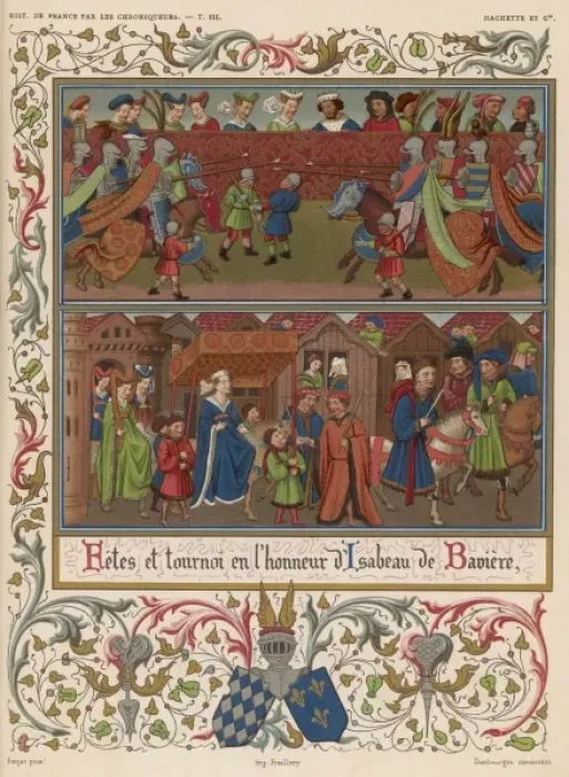 Framed Print : Isabeau De Baviere Framed Print : Isabeau De Baviere