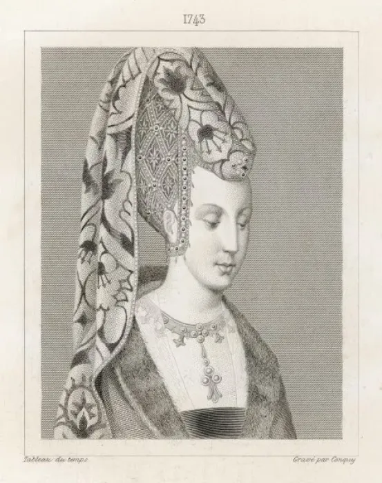 Framed Print : Isabeau De Baviere Framed Print : Isabeau De Baviere
