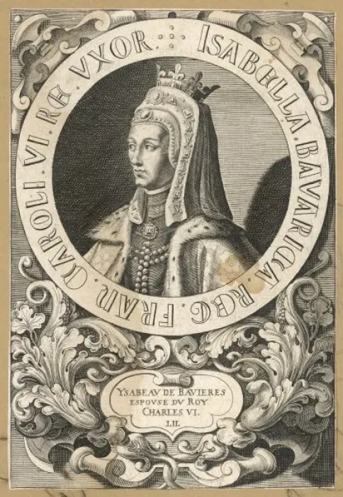 Framed Print : Isabeau De Baviere Framed Print : Isabeau De Baviere