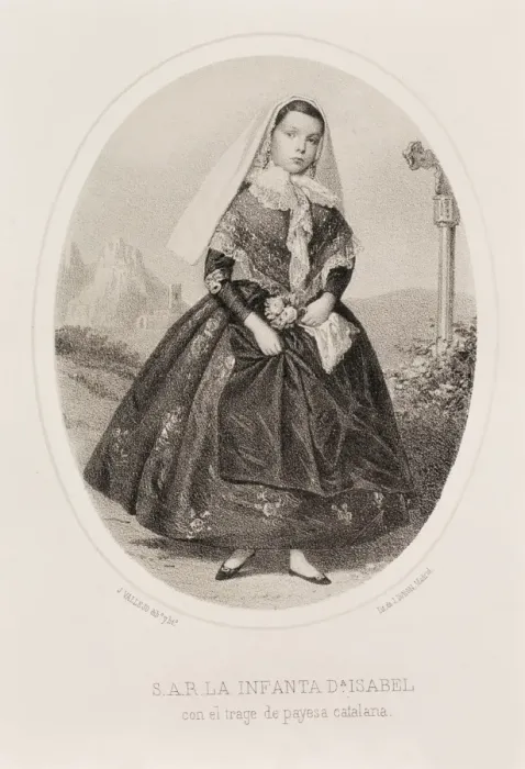 Framed Print : Isabella of BorbBorb1851-1931). Infanta Framed Print : Isabella of BorbBorb1851-1931). Infanta