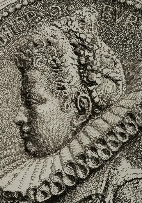 Framed Print : Isabella Clara Eugenia (1566-1633). Infanta of Framed Print : Isabella Clara Eugenia (1566-1633). Infanta of