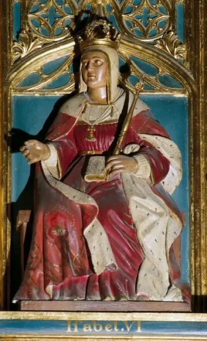 Framed Print : Isabella I the Catholic (1451-1504) Framed Print : Isabella I the Catholic (1451-1504)