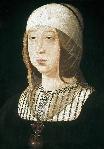 Isabella I the Catholic (1451-1504). Queen of