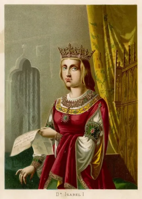 Framed Print : Isabella I / De Lorgues Framed Print : Isabella I / De Lorgues