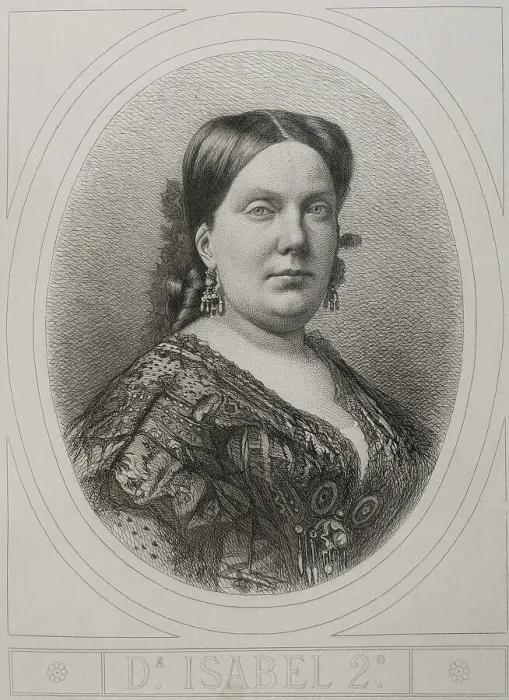 Framed Print : Isabella II (1830-1904). Queen of Spain from 1833 Framed Print : Isabella II (1830-1904). Queen of Spain from 1833