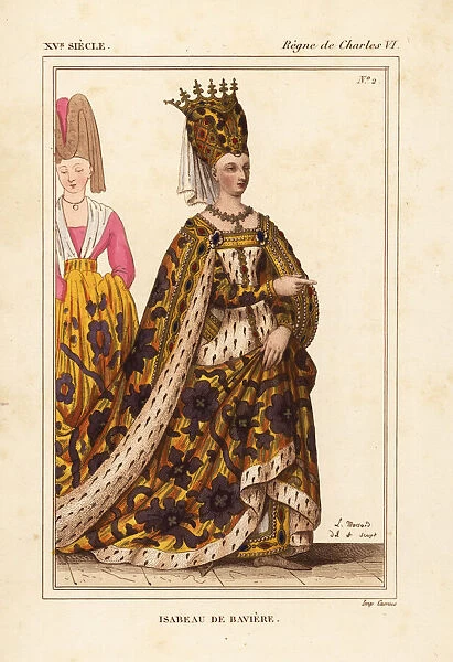 Isabelle of Bavaria, Isabelle de Baviere, 1371-1435