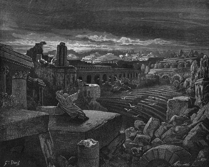Framed Print : Isaiah / Vision of Babylon Framed Print : Isaiah / Vision of Babylon