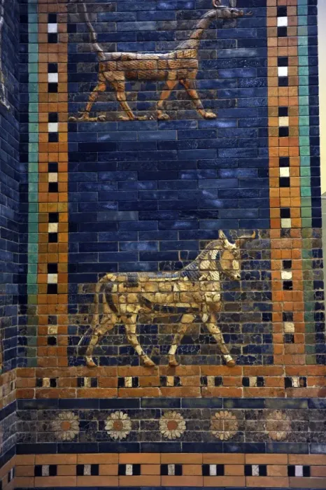 Framed Print : Ishtar Gate. 4th century BC. Babylon Framed Print : Ishtar Gate. 4th century BC. Babylon