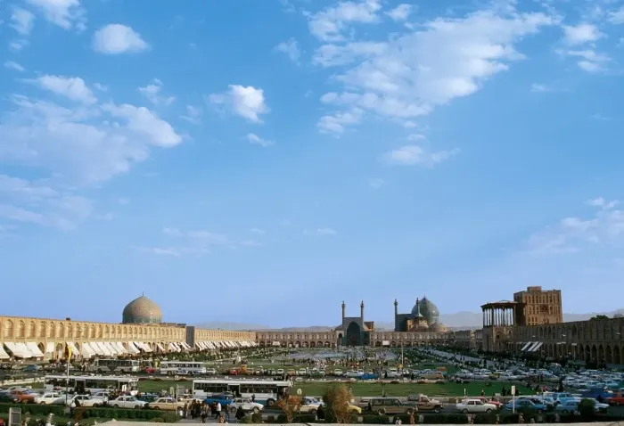 Framed Print : Islamic Republic of Iran. Isfahan. Imam Khomeini Square