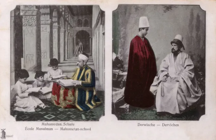 Framed Print : Islamic School and Dervishes Framed Print : Islamic School and Dervishes