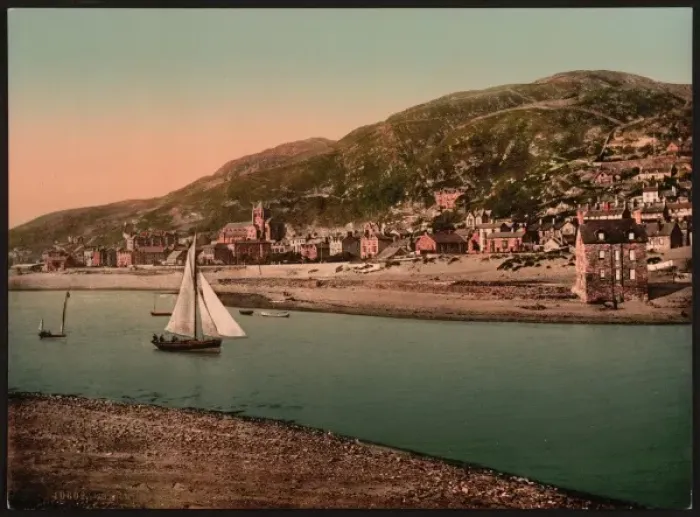 Framed Print : From island, Barmouth, Wales Framed Print : From island, Barmouth, Wales