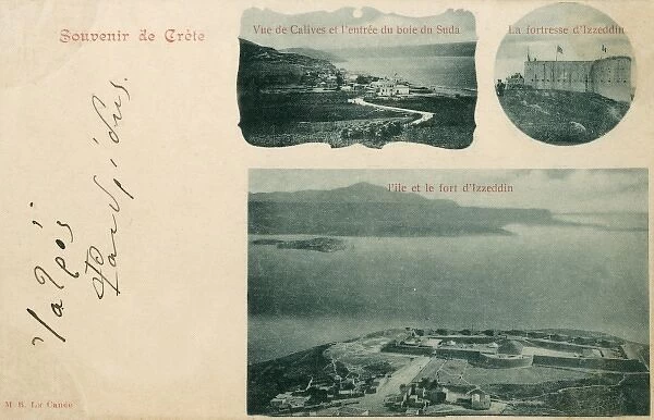 Island and Fort at Izzeddin, Crete