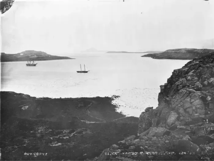 Framed Print : Island Harbour, Kerguelen Island Framed Print : Island Harbour, Kerguelen Island