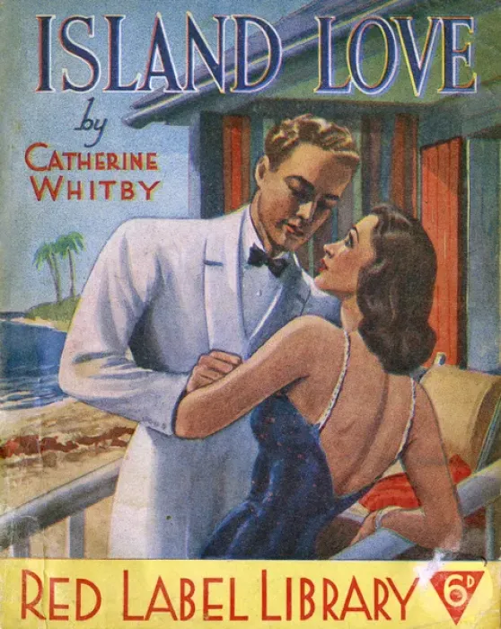 Framed Print : Island Love - front cover by Reginald Heade Framed Print : Island Love - front cover by Reginald Heade