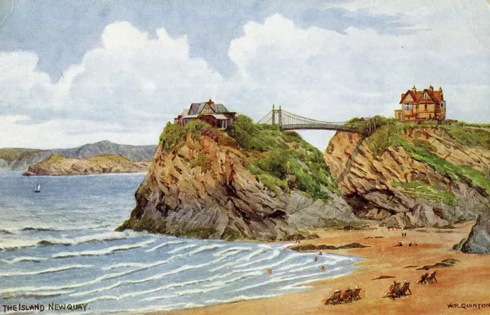 Framed Print : The Island, Newquay, Cornwall Framed Print : The Island, Newquay, Cornwall