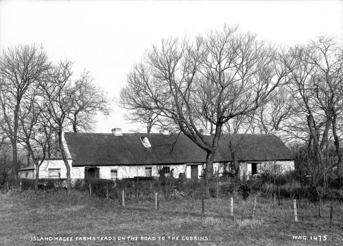Framed Print : Islandmagee Farmsteads on the Road to the Gobbins Framed Print : Islandmagee Farmsteads on the Road to the Gobbins