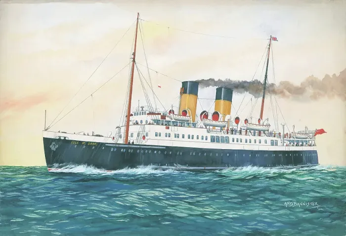 Framed Print : Isle of Sark Southern Railway Ferry Shipping Framed Print : Isle of Sark Southern Railway Ferry Shipping