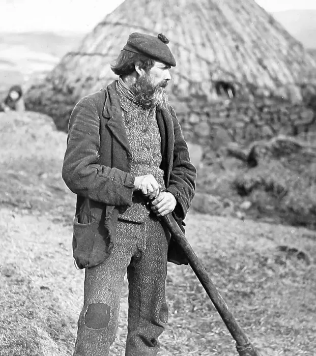 Framed Print : Isle of skye crofter Framed Print : Isle of skye crofter