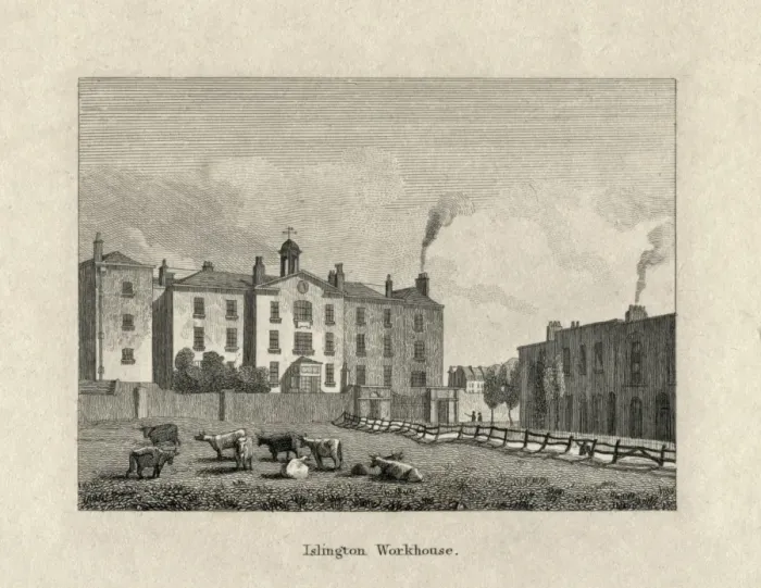 Framed Print : Islington Parish Workhouse Framed Print : Islington Parish Workhouse