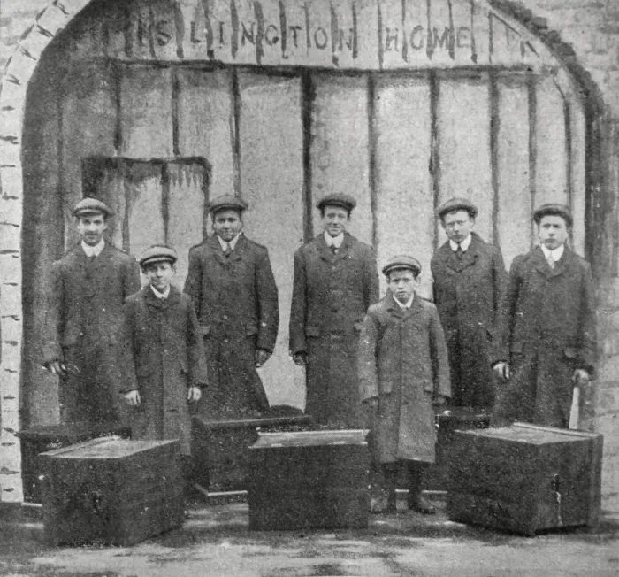 Framed Print : Islington Technical Home - Emigrants Framed Print : Islington Technical Home - Emigrants