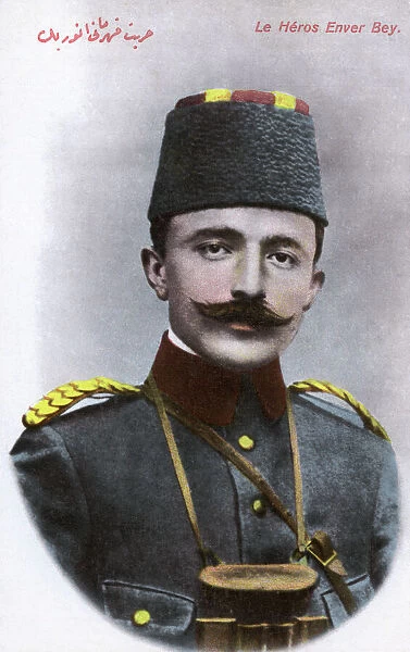 Ismail Enver Pasha, Turkish leader, WW1