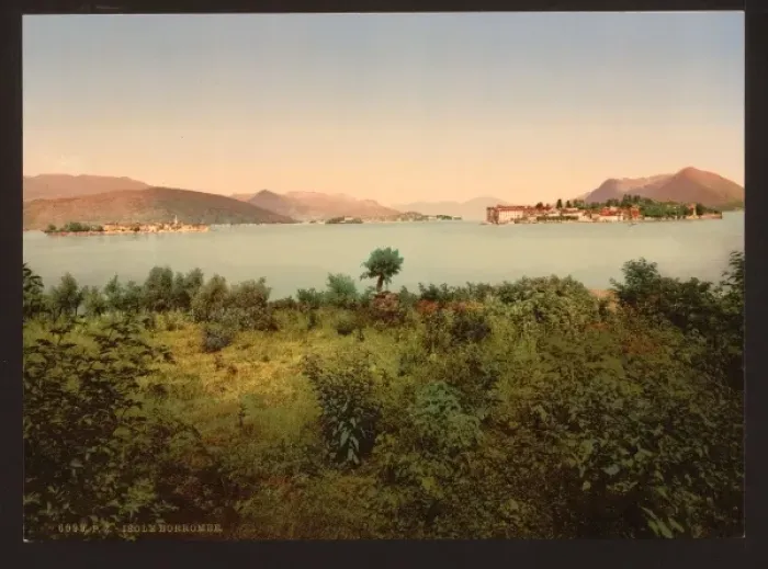 Framed Print : Isola Borrome (i. e. Isole Borromee), Lake Maggiore, Italy Framed Print : Isola Borrome (i. e. Isole Borromee), Lake Maggiore, Italy