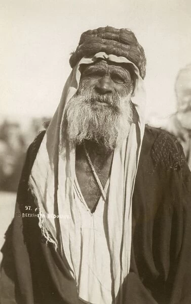 Israel - A Bedouin man from Beersheba